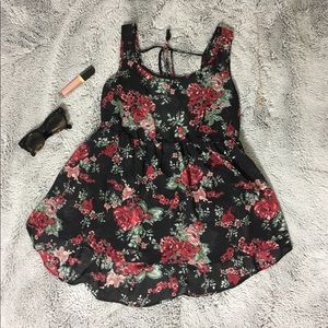 Floral tank top